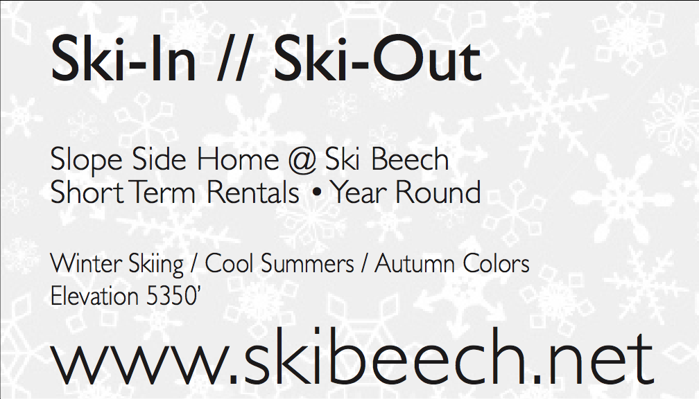 rental business card